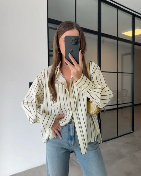 Yellow Striped Shirt