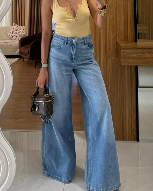 Super Wide Leg Jeans