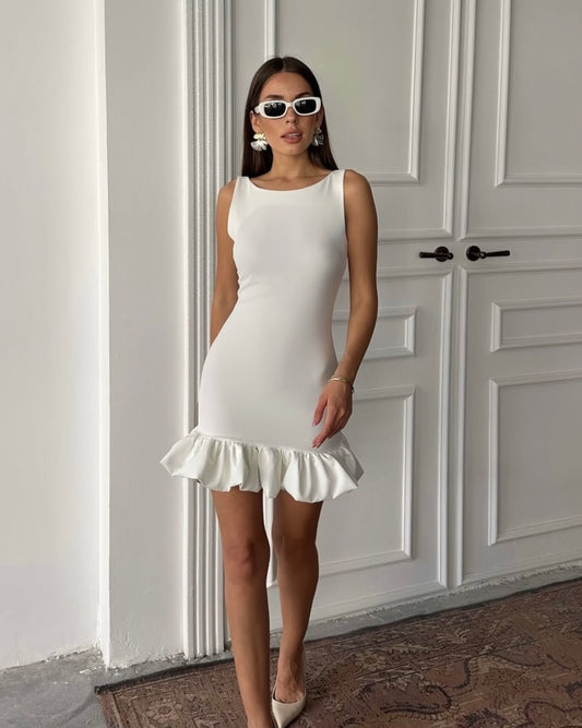 White Mini Dress