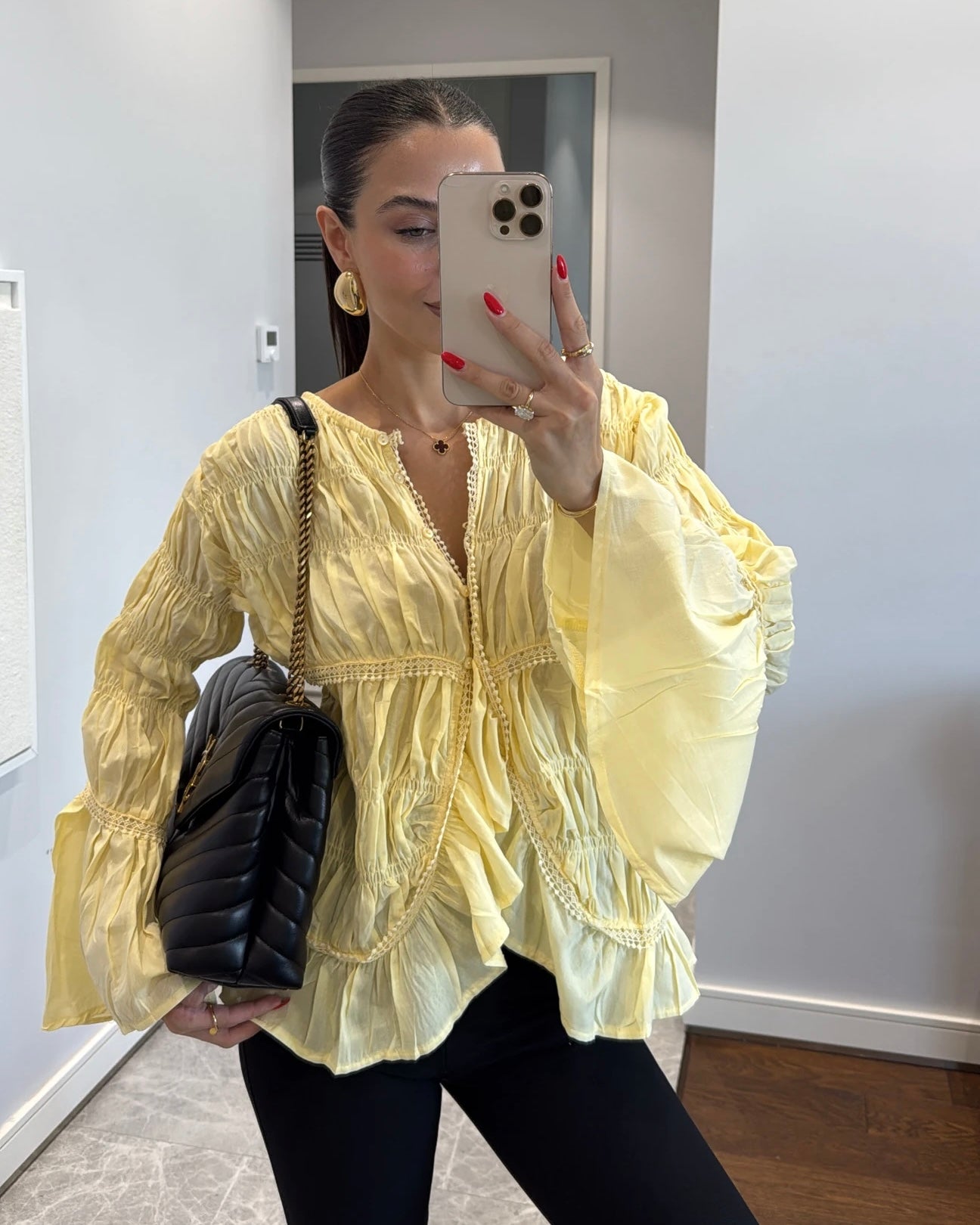 Yellow Blouse