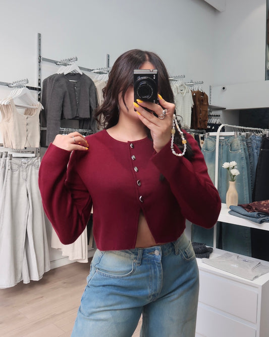 Burgundy Sweater