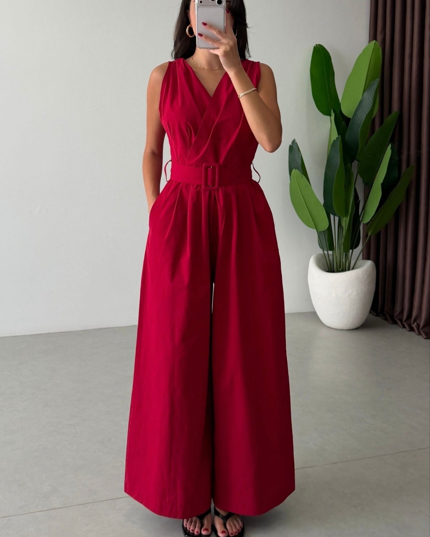 Red Jumpsuit