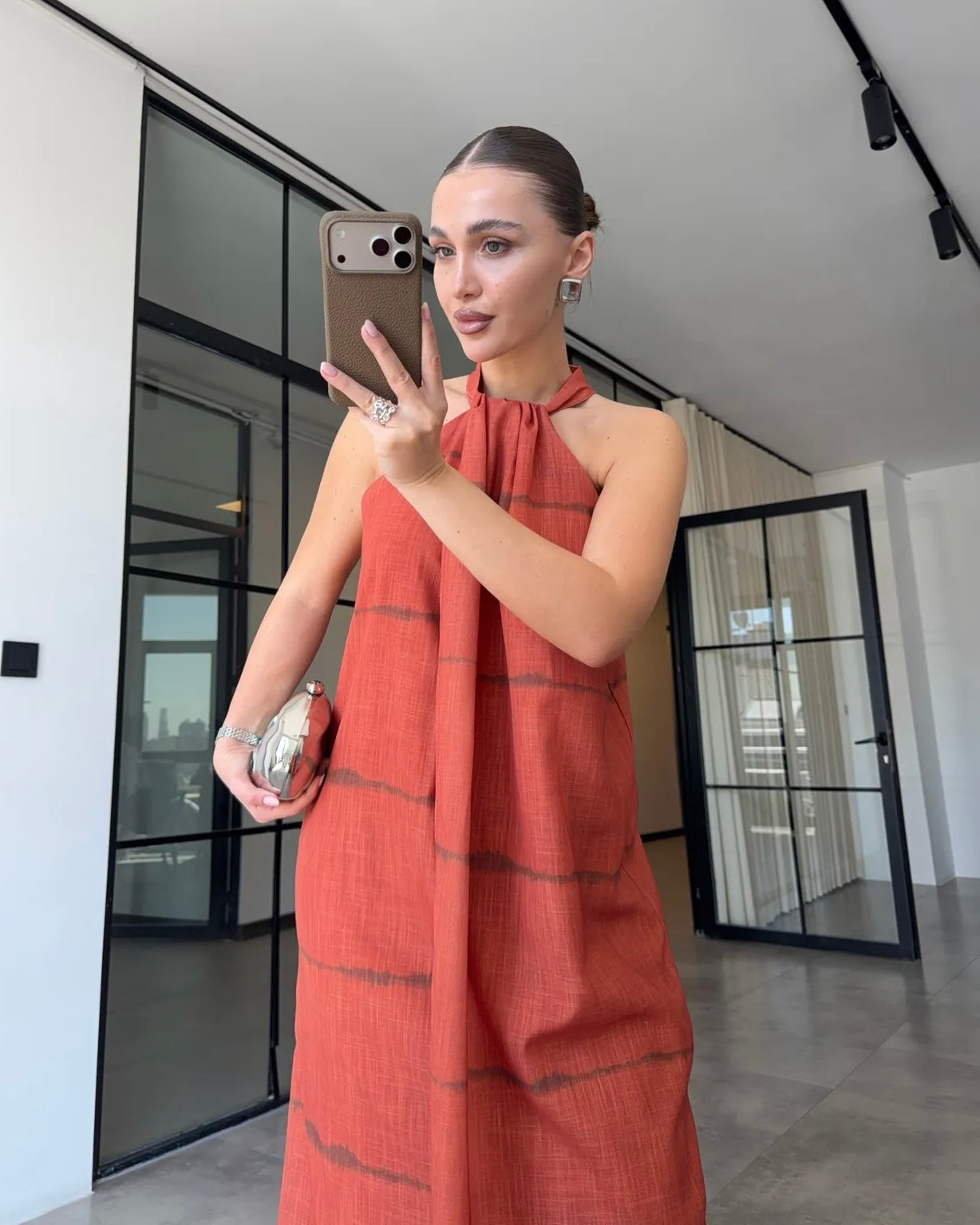Red/Orange Dress