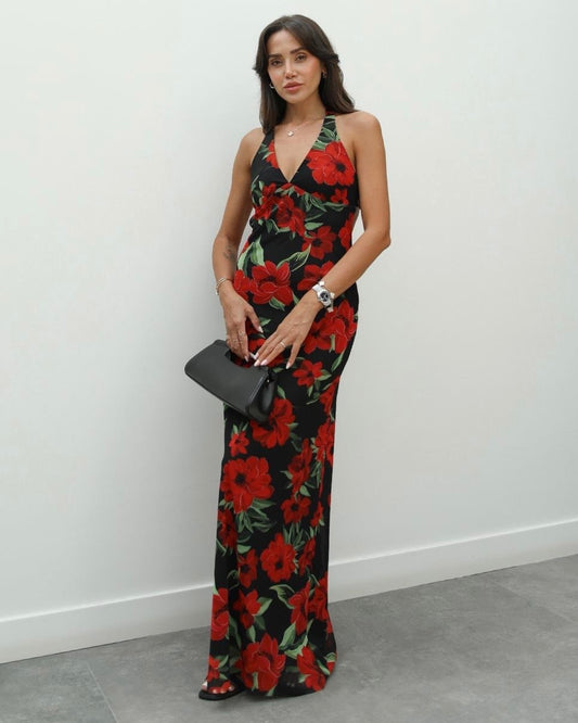 Black & Red Dress