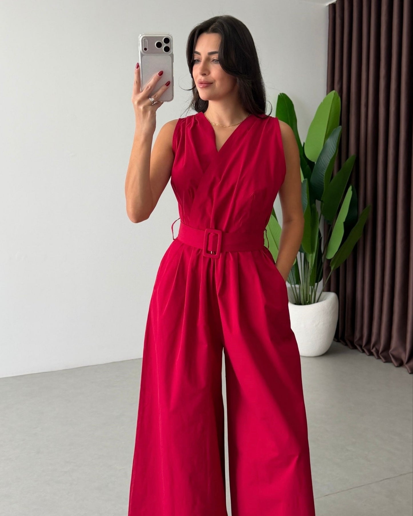 Red Jumpsuit