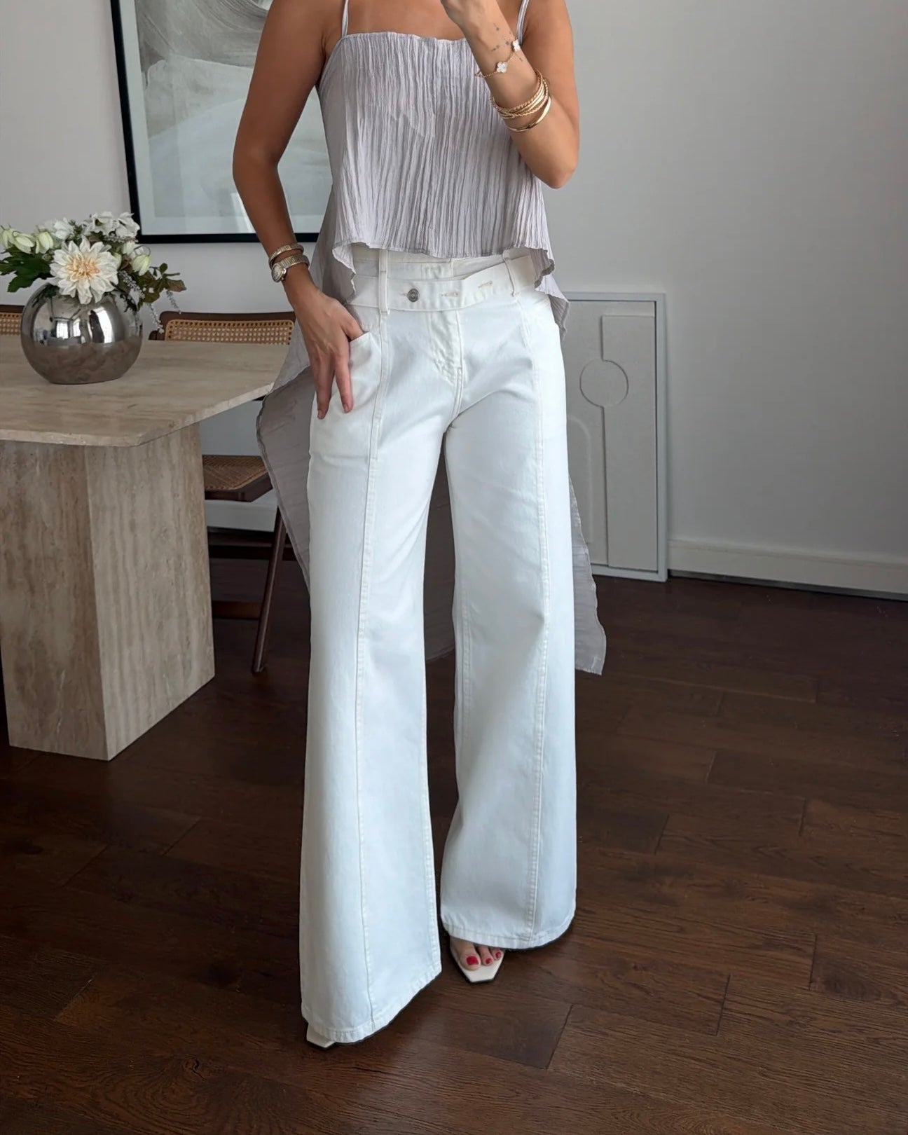 White Jeans