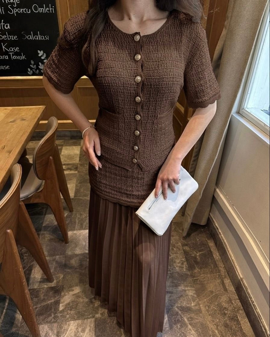 Brown Sandro Set