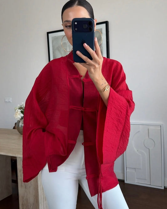 Red Blouse