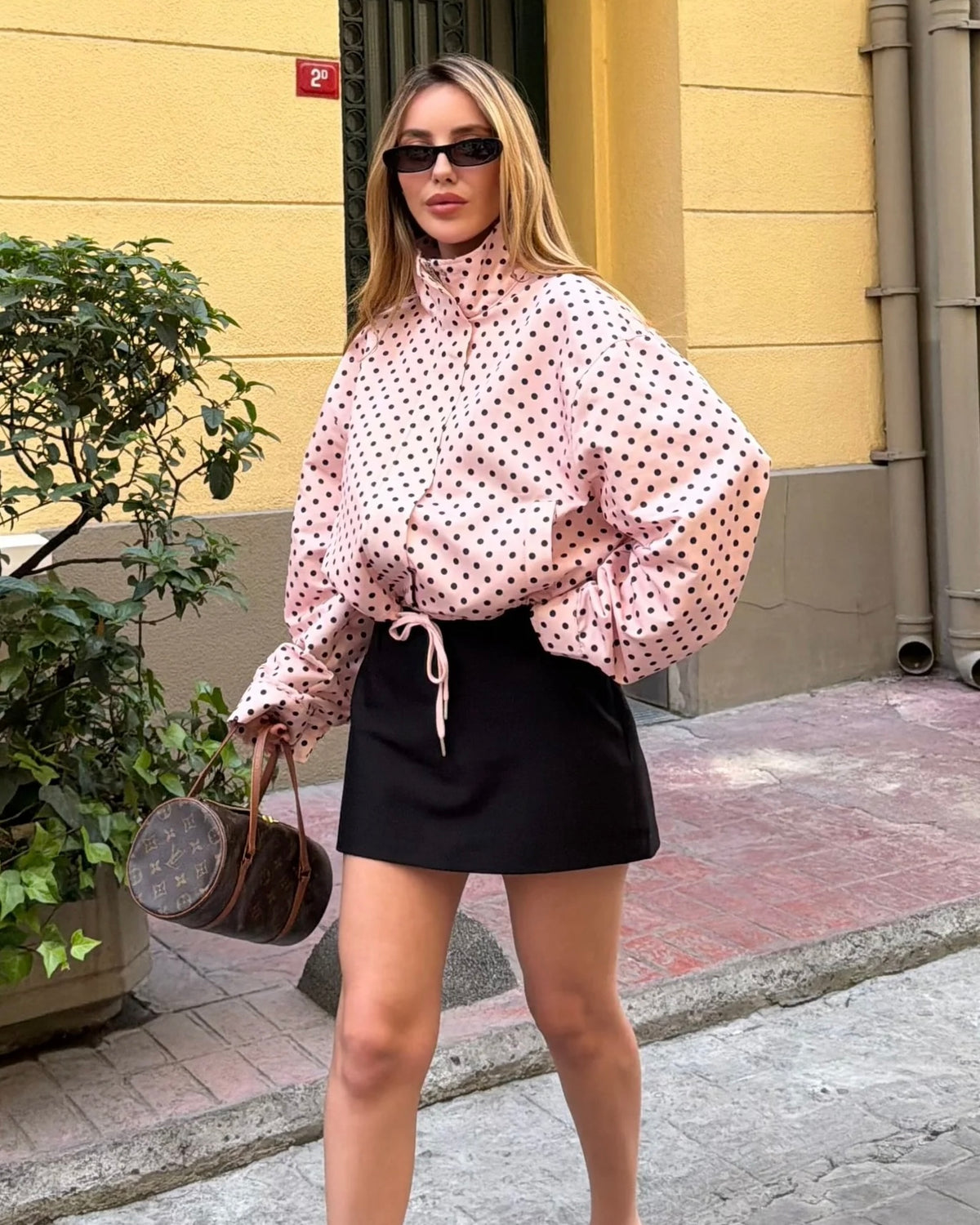 Pink Polka Dot Jacket