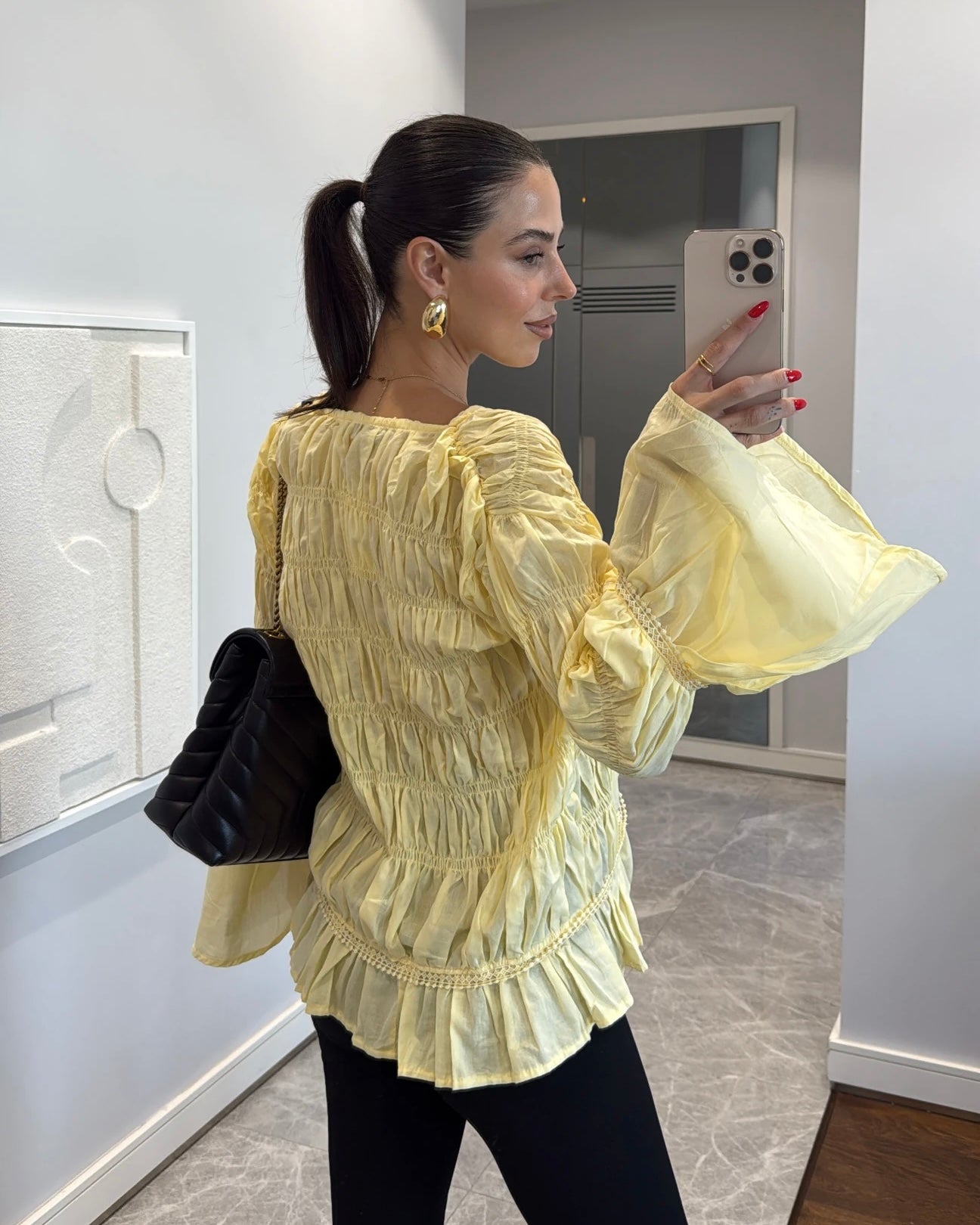 Yellow Blouse