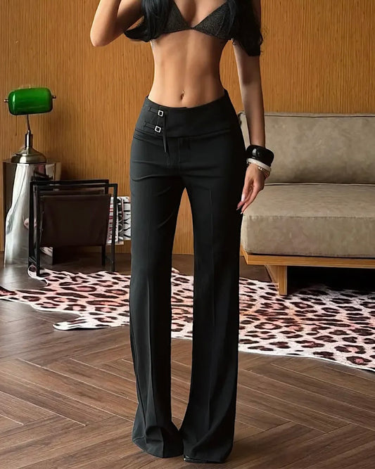 Black Pants with Detail