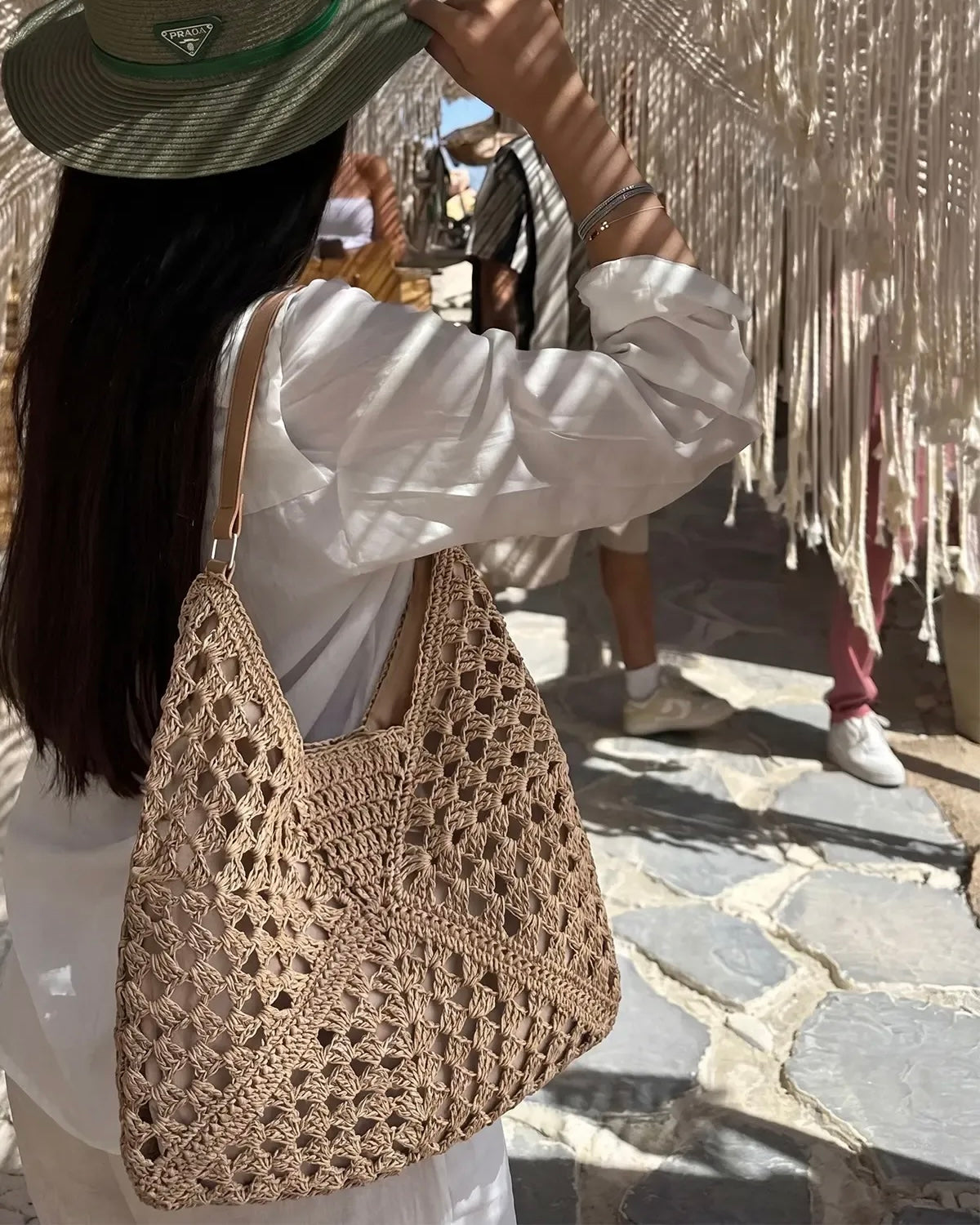 Beige Bag