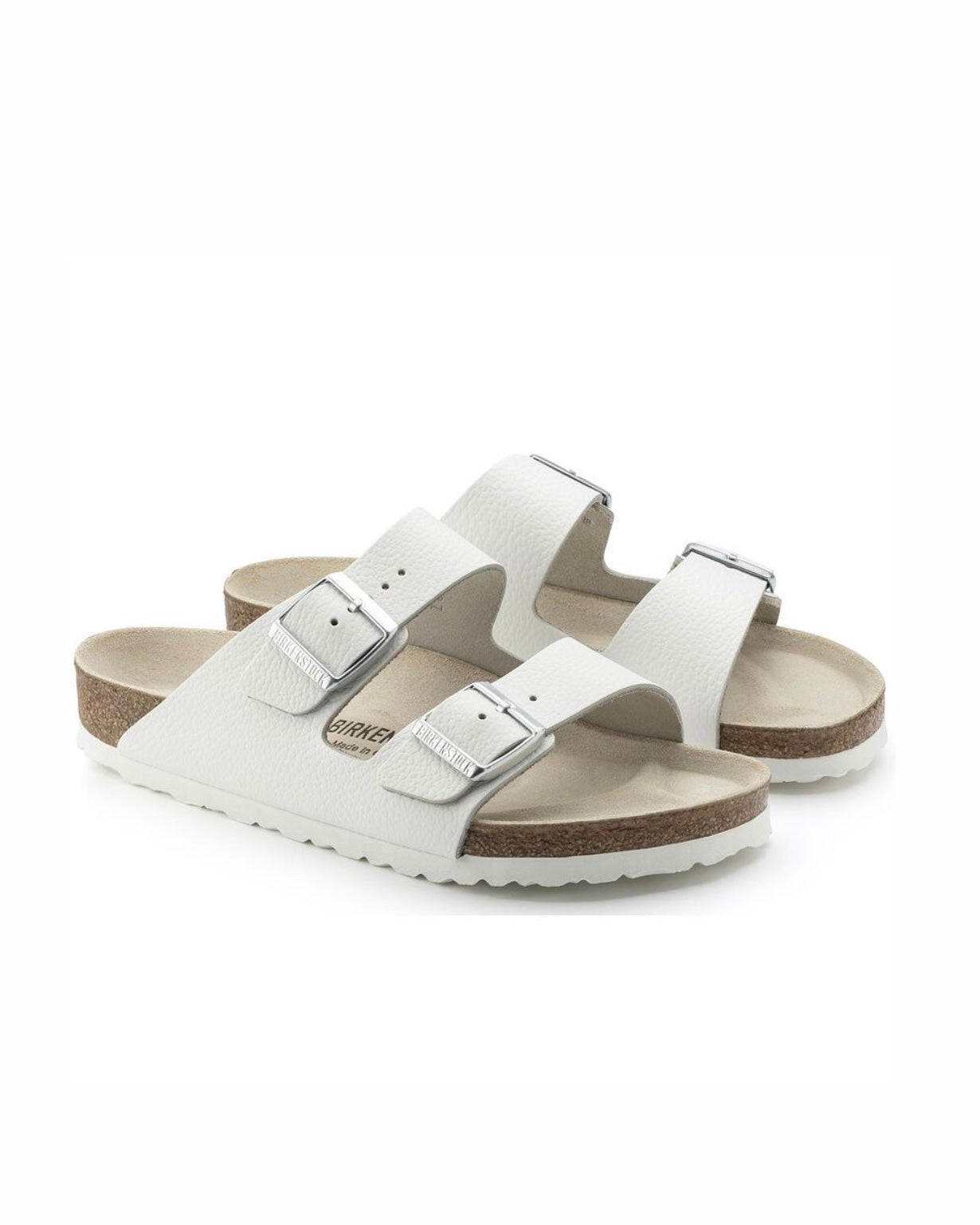 White Birkenstock Sandals