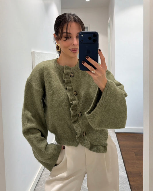 Green Cardigan