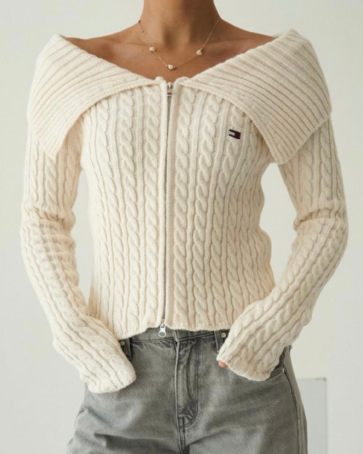 Off White Tommy Sweater