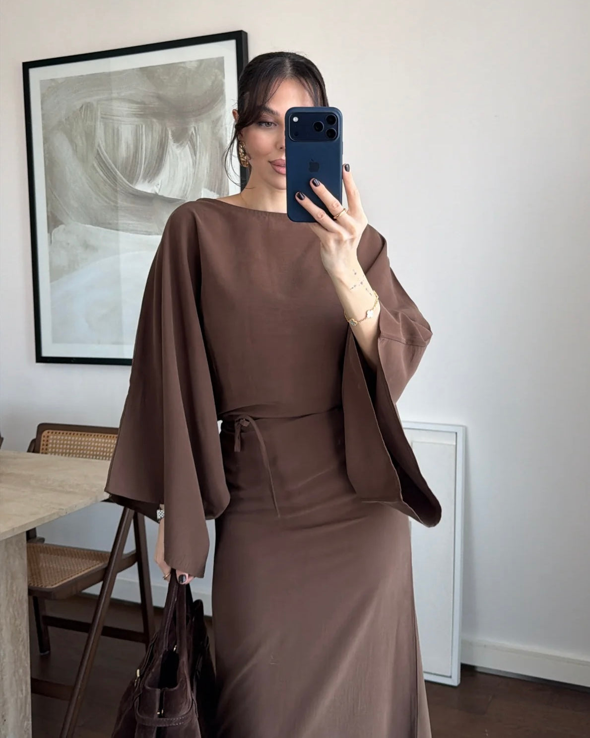 Brown Dress