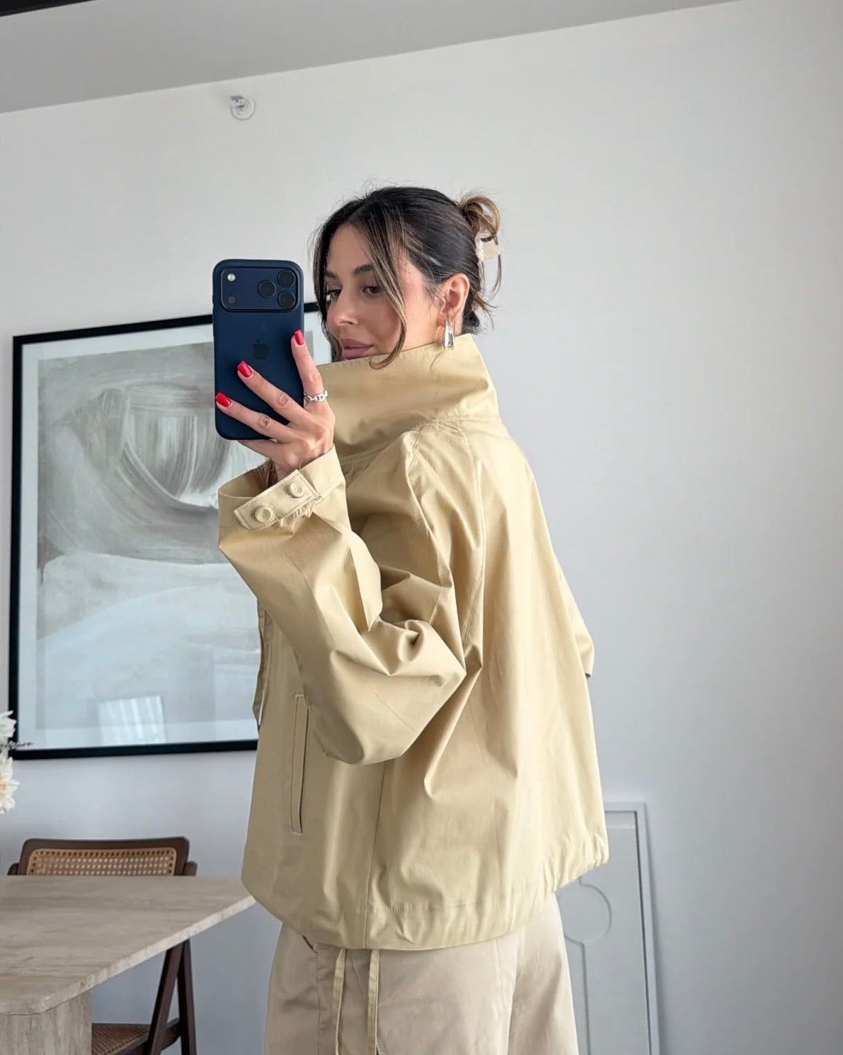 Beige Light Jacket