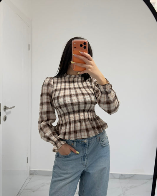 Checkered Blouse