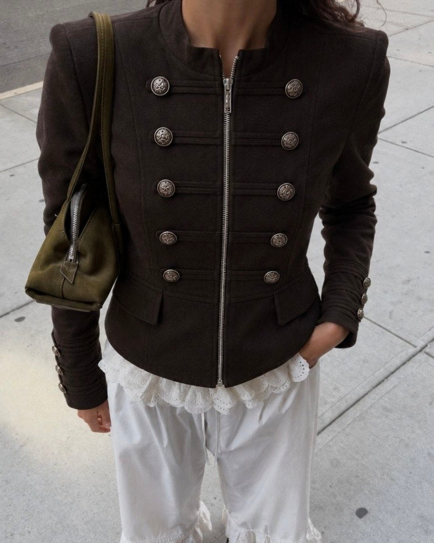 Brown Napoleon Jacket