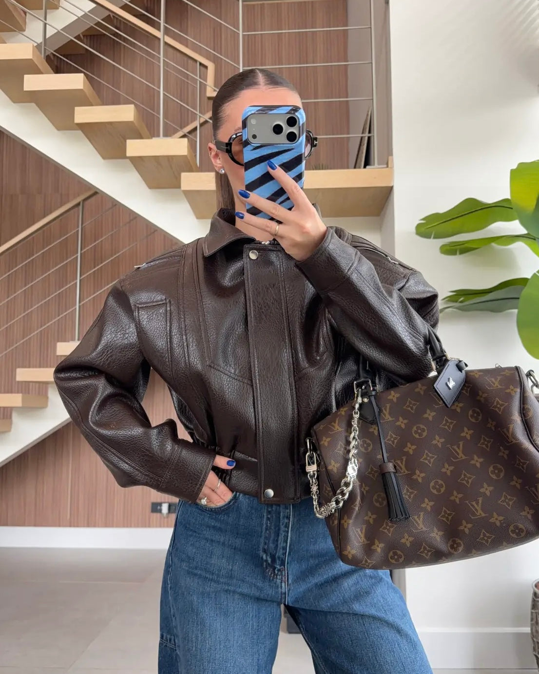 Brown Leather Jacket
