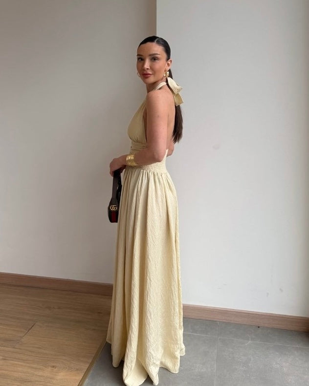 Yellow Summery Dress