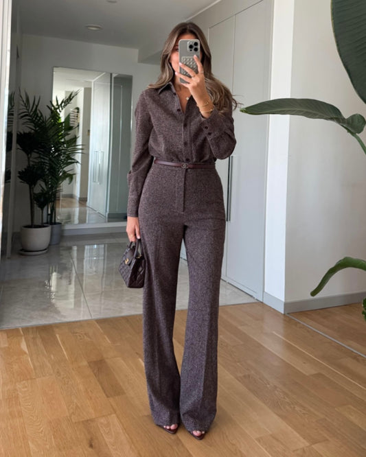 Brown Zara Set