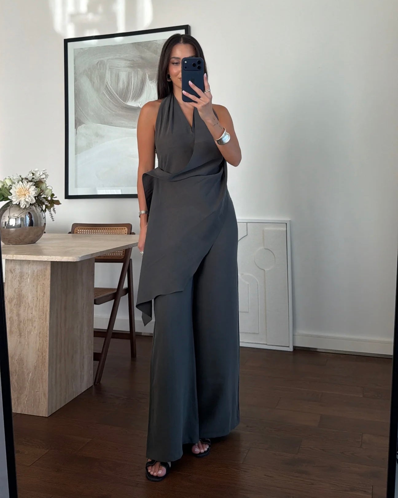 Grey Jumpsuit