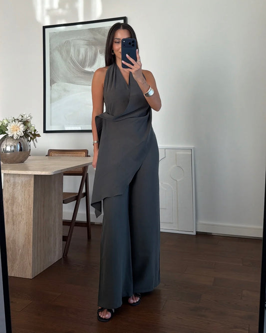 Grey Jumpsuit