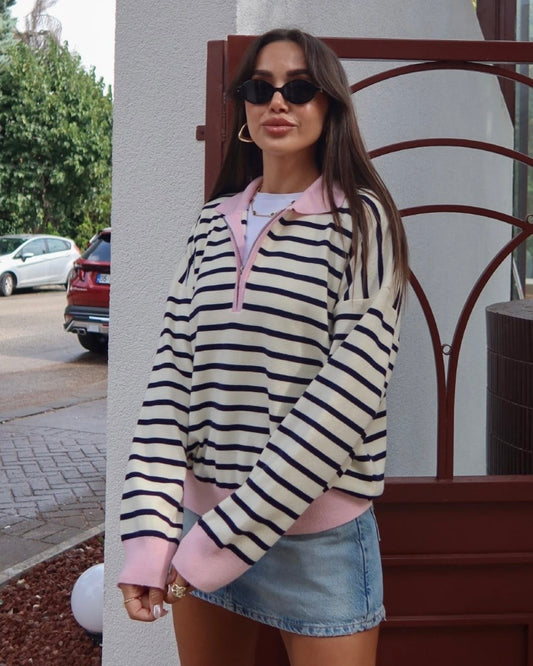 Striped Sweatshirt
