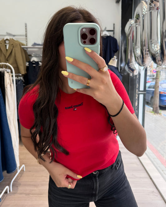 Red Tommy Shirt