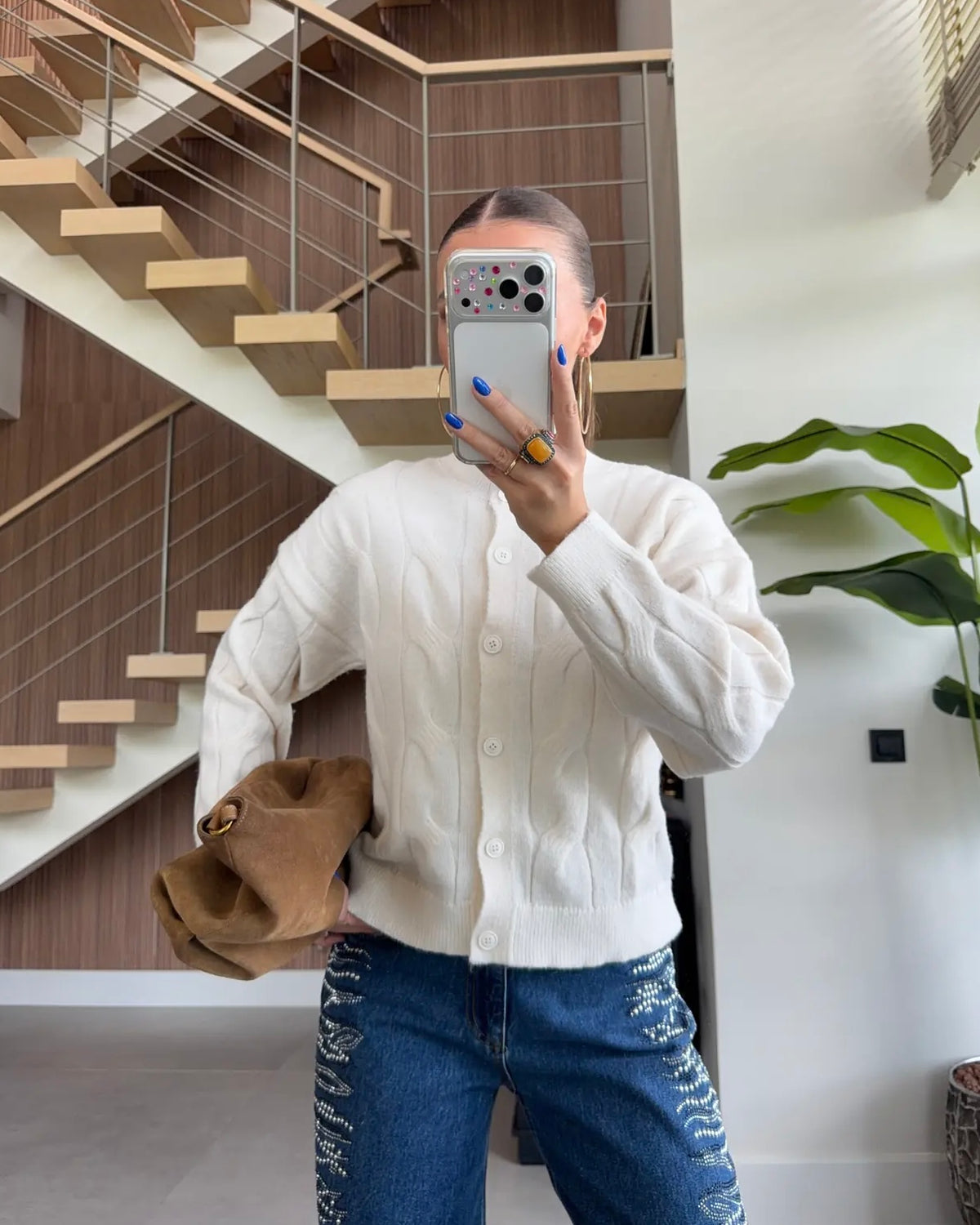 Off White Cardigan