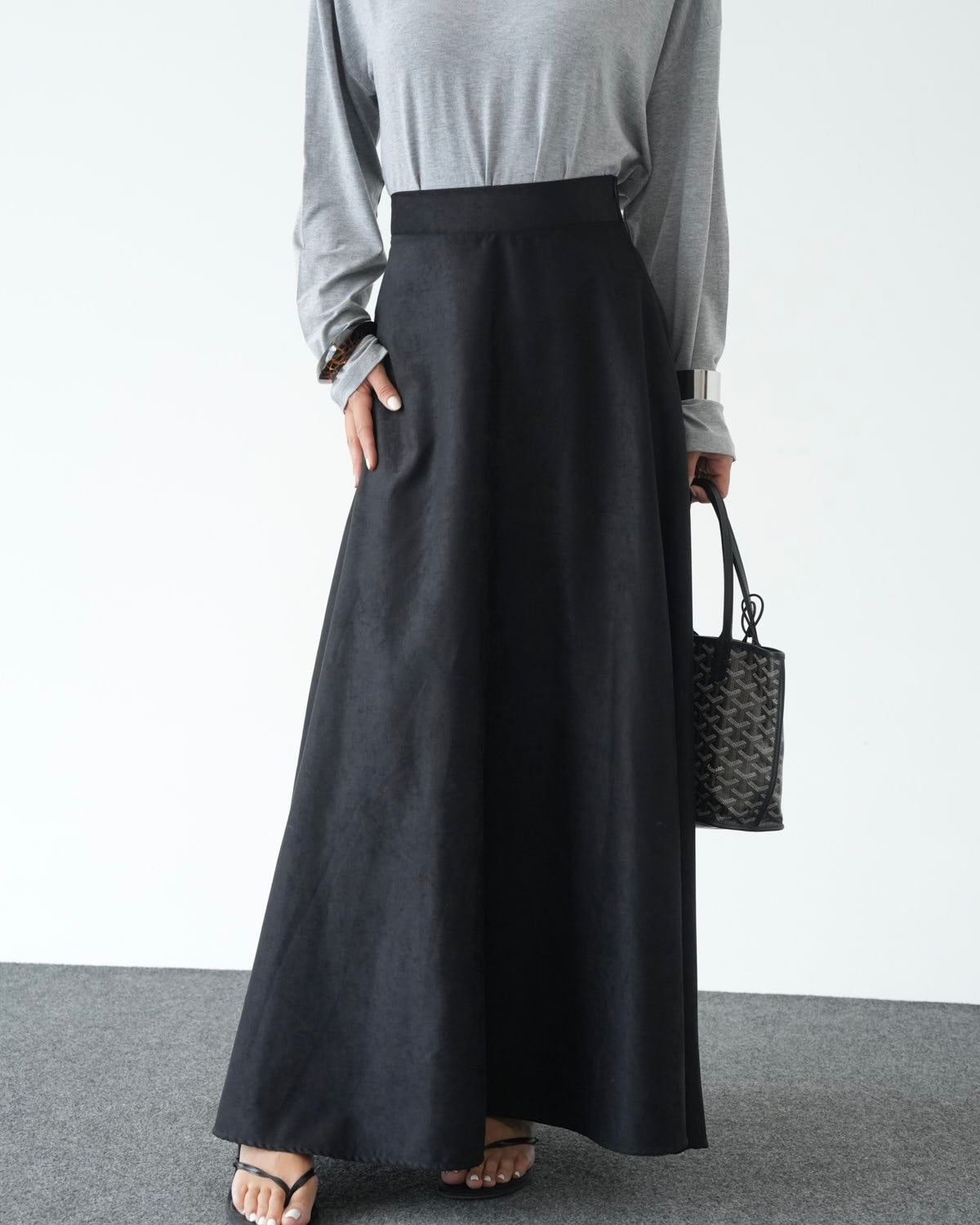 Suede Skirt