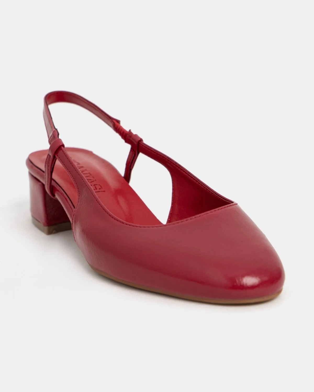 Red Low Heels