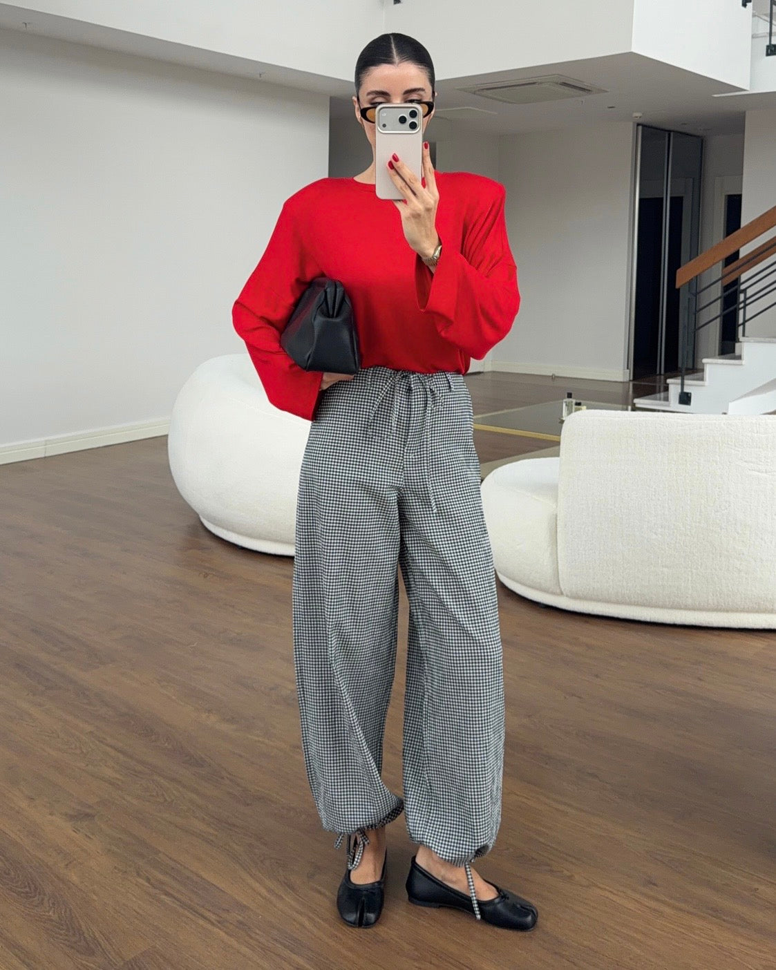 Checkered Pants