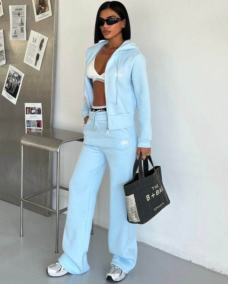 Baby Blue Alo Set