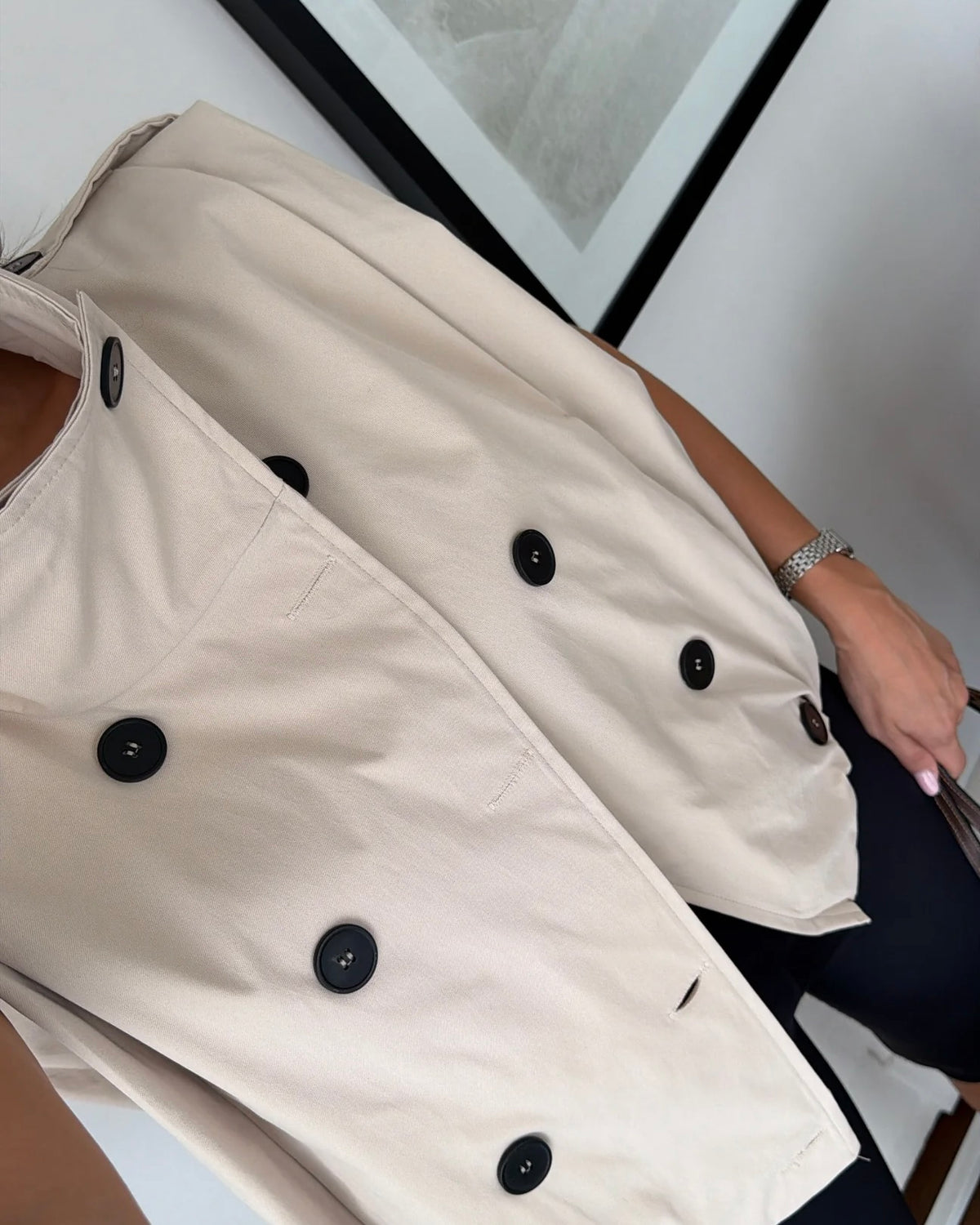 Beige Vest
