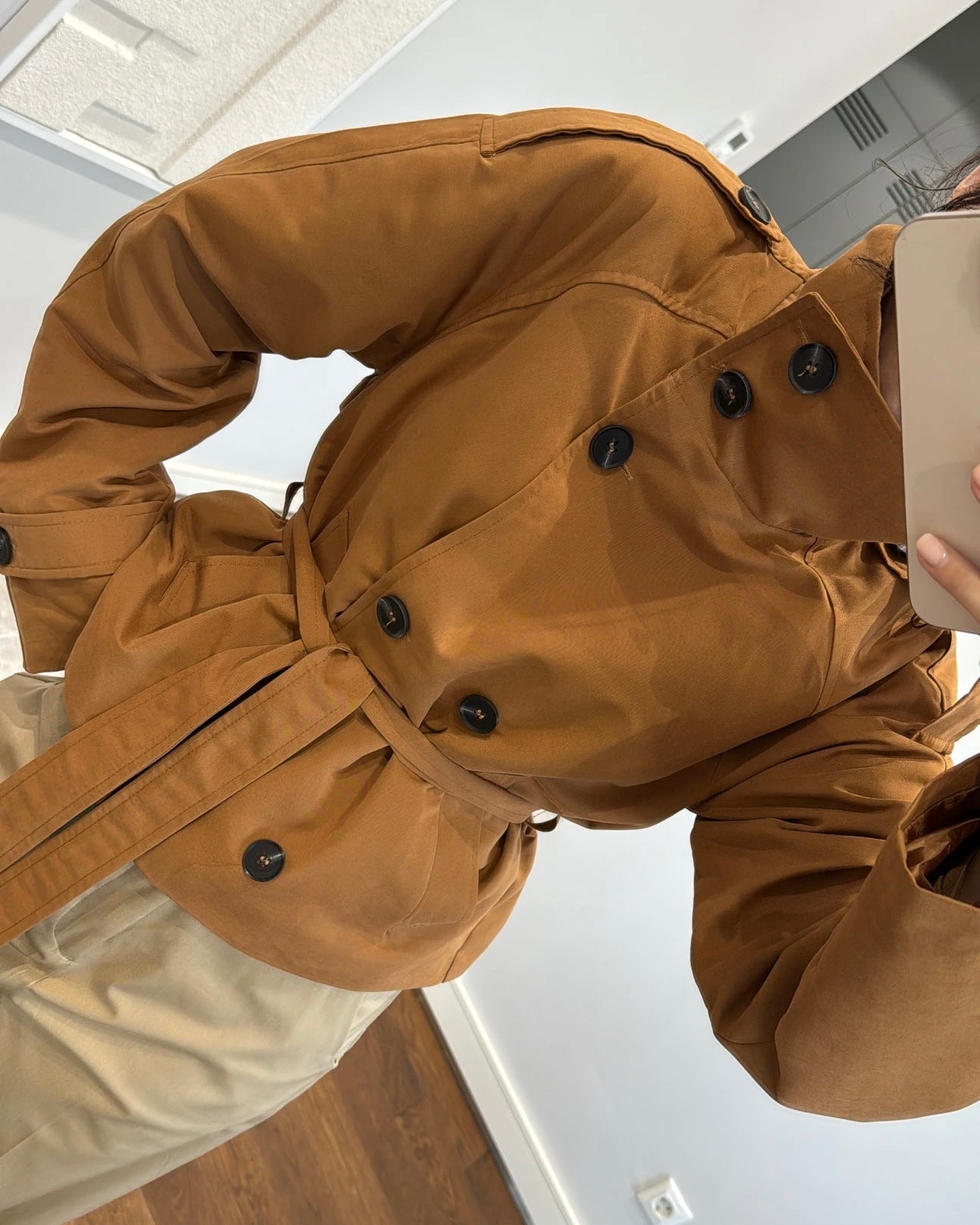 Camel Trench Coat