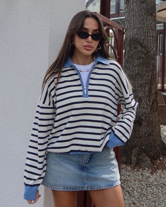 Striped Sweatshirt