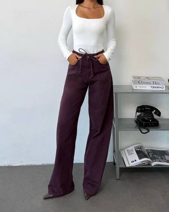 Plum Colored Jeans