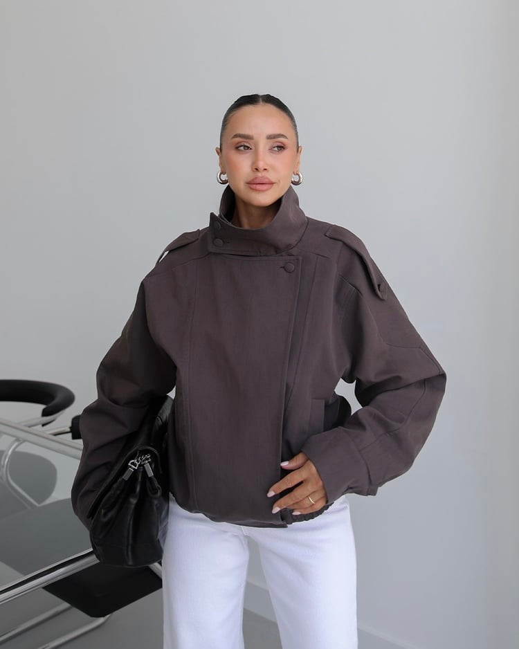 Brown Bomber Jacket