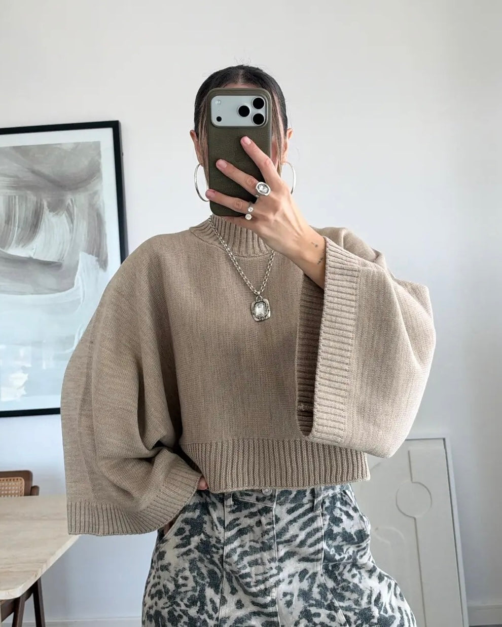 Beige Sweater
