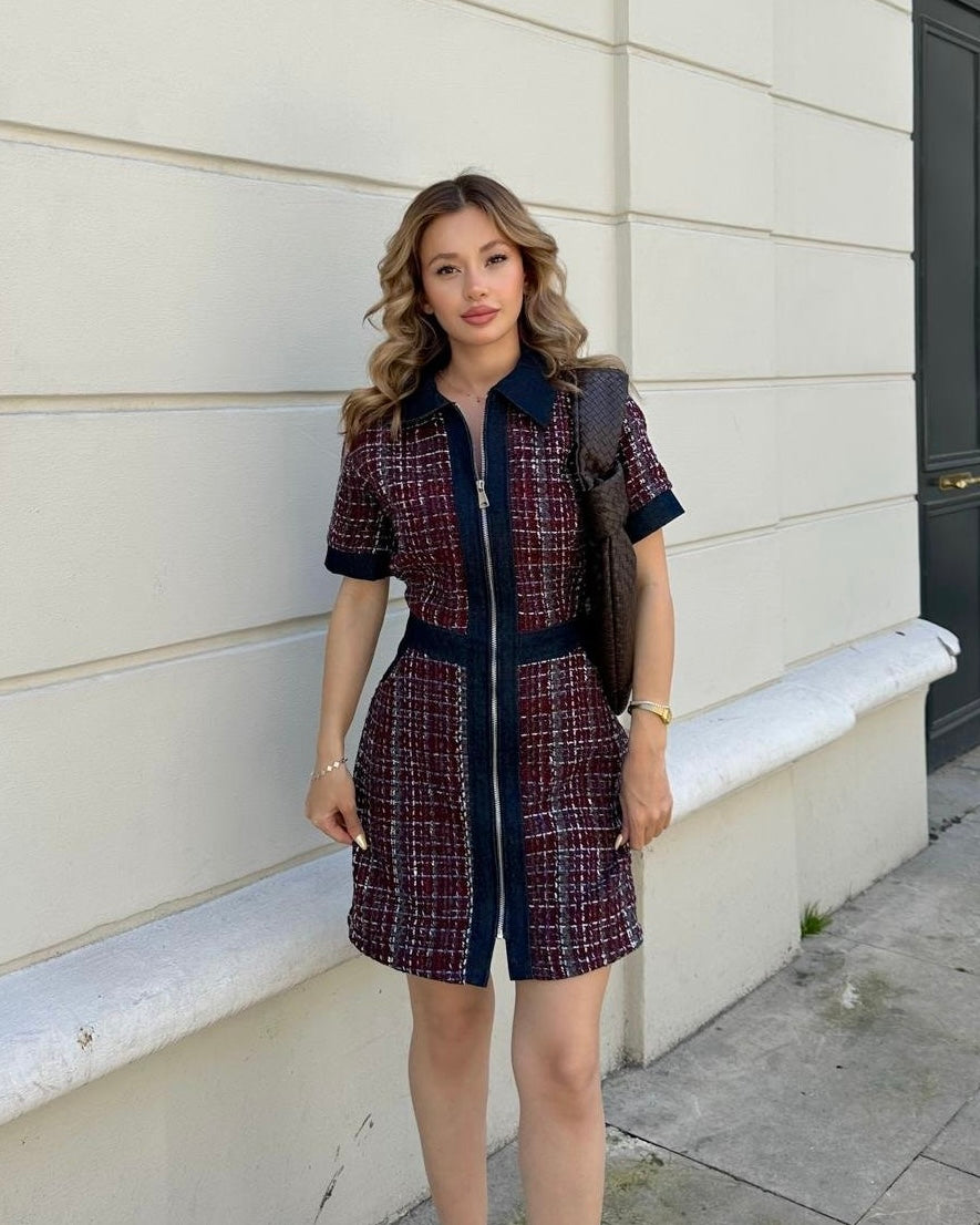 Multi Color Mini Dress