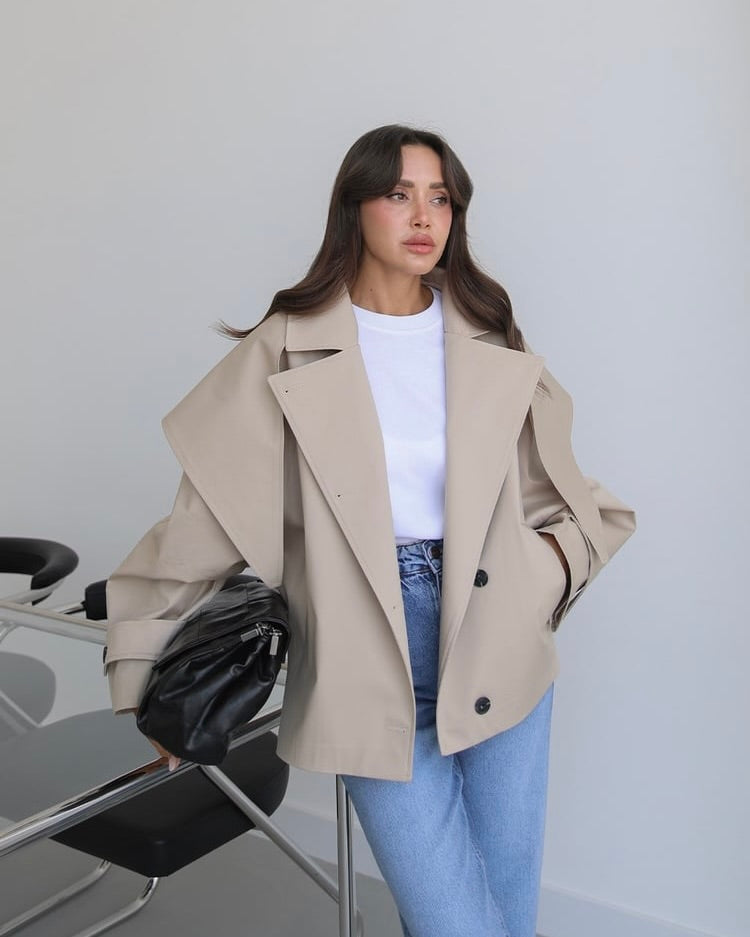 Beige Trench Coat