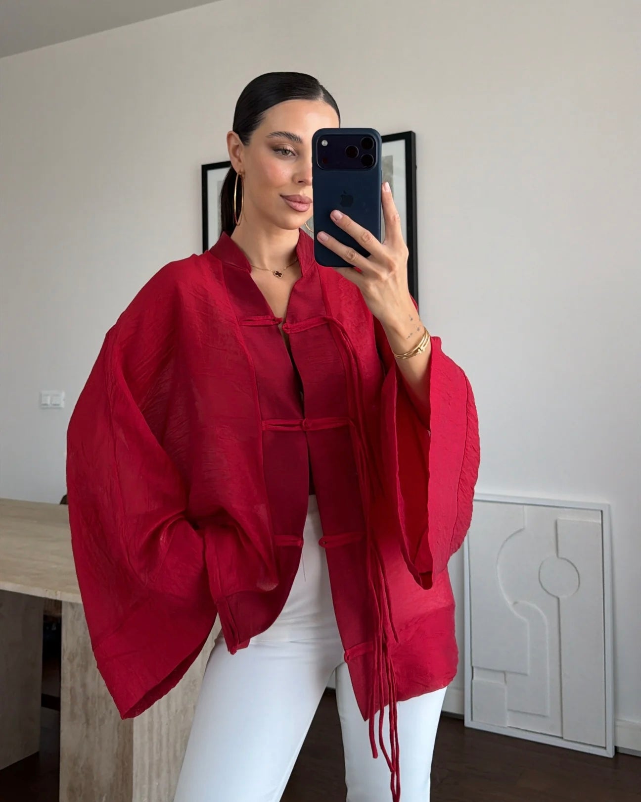 Red Blouse