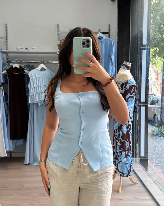 Baby Blue Vest