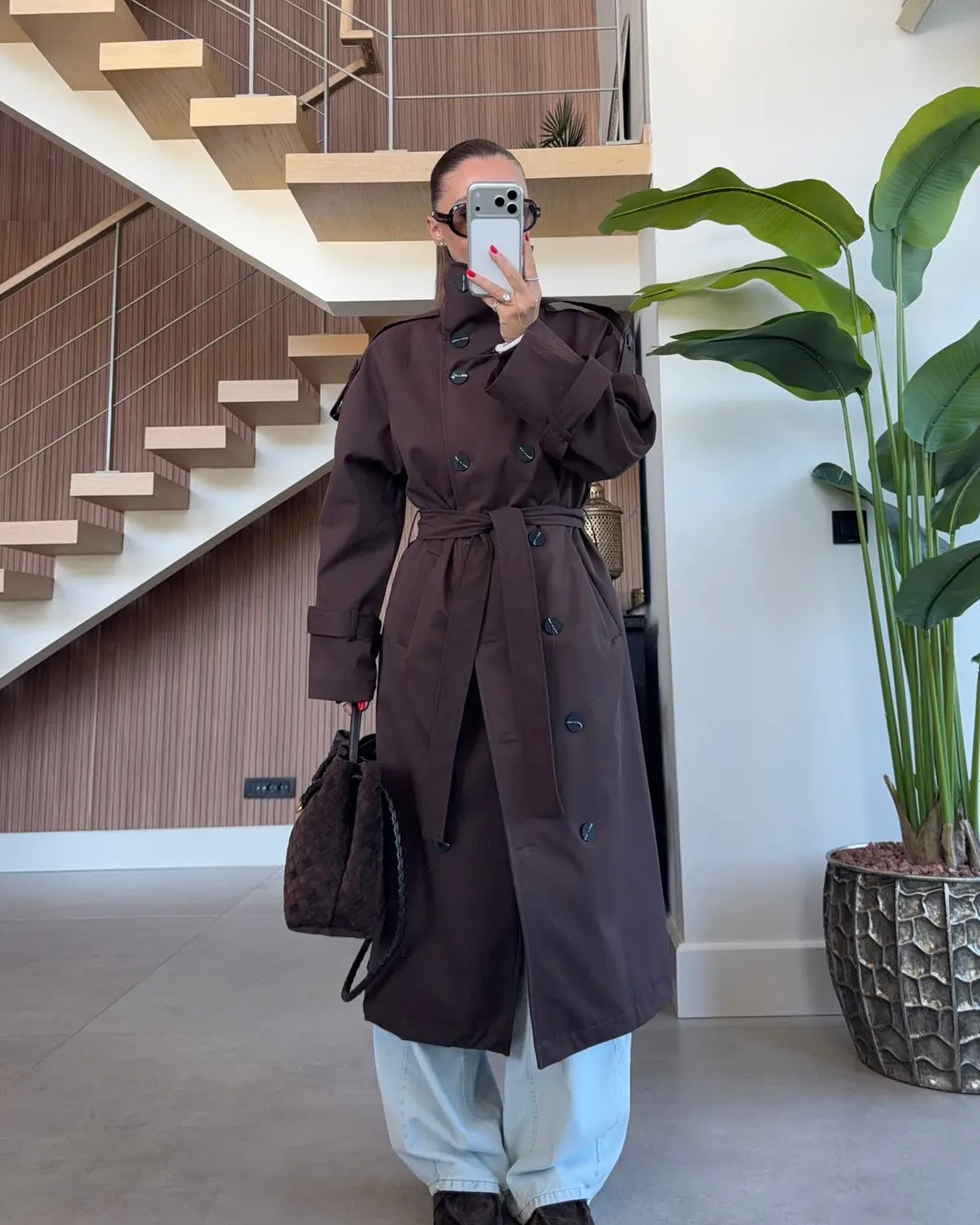 Brown Trench Coat