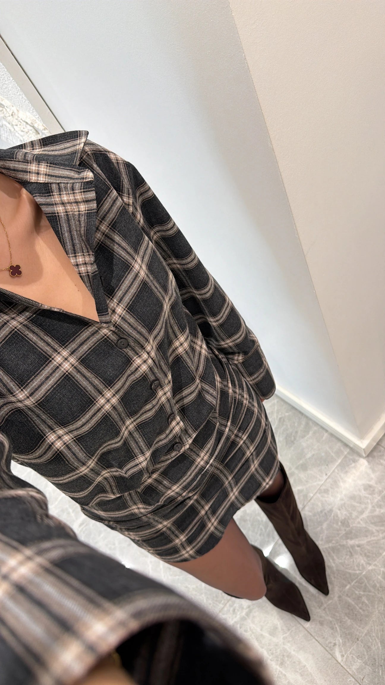 Checkered Dress