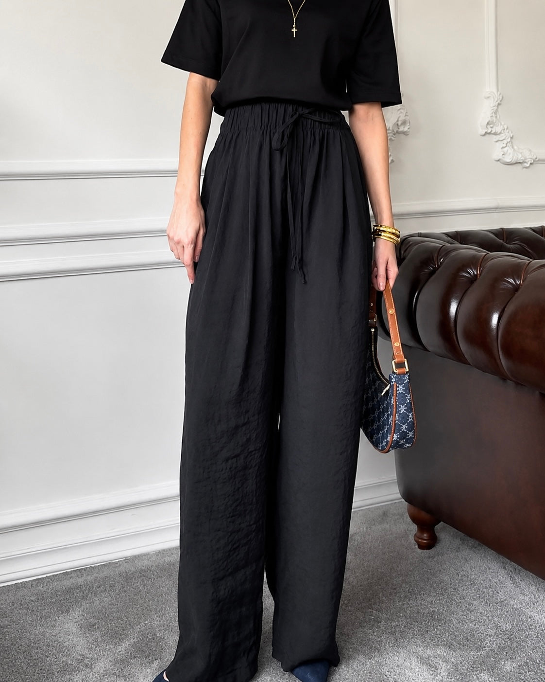 Black Linen Pants