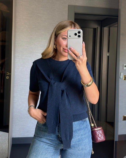 Navy Top