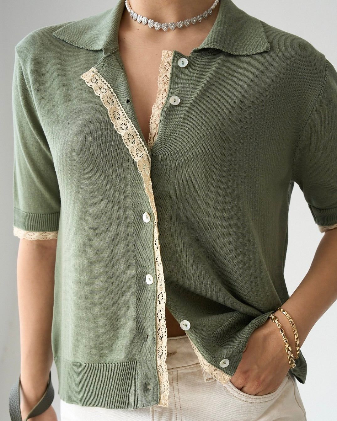 Light Green Shirt